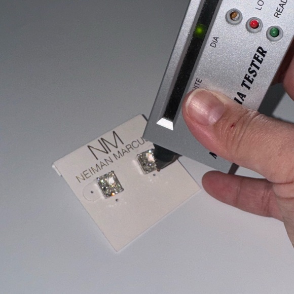 4ct Radiant Cut Earrings - Picture 11 of 12